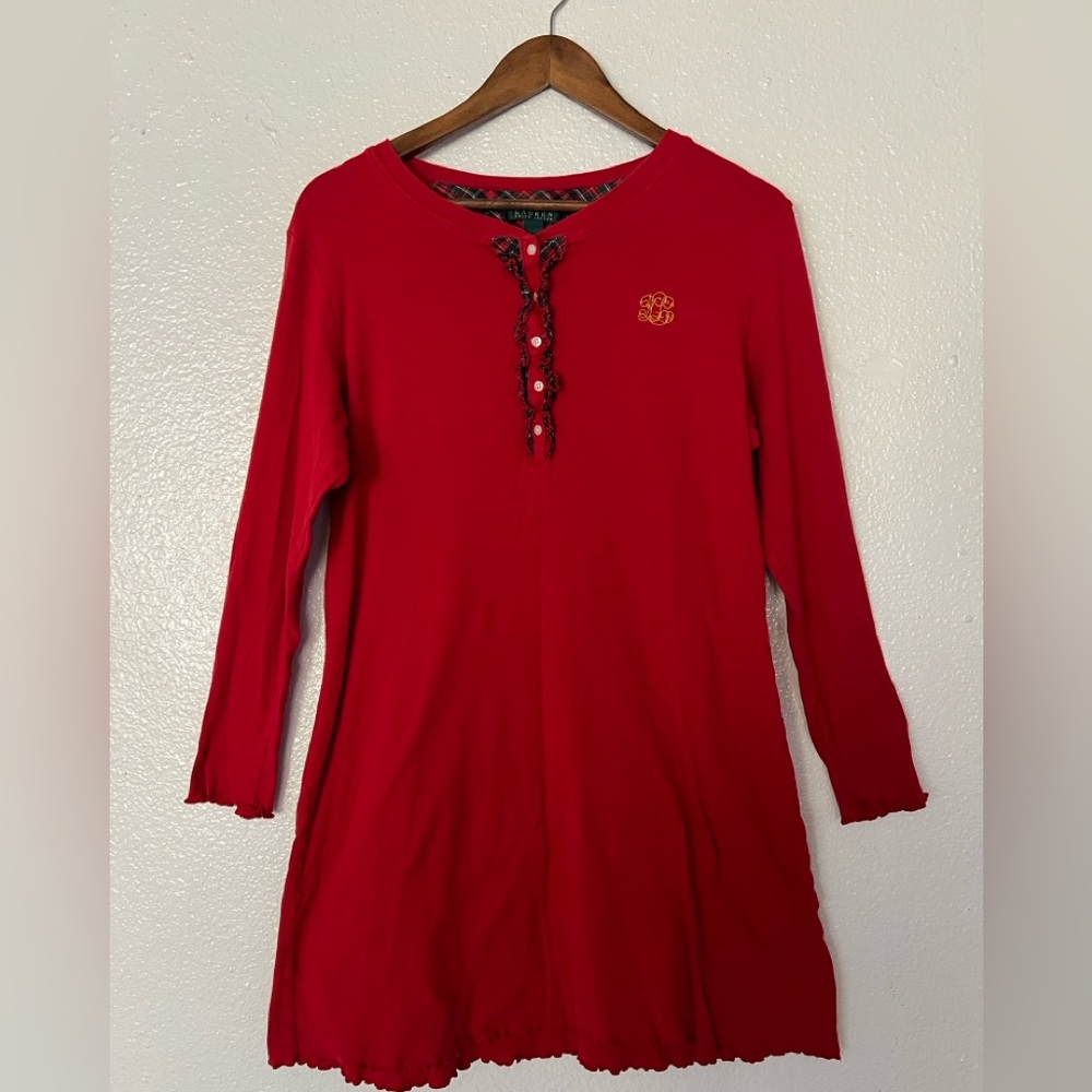 Ralph Lauren Red Plaid Shirt